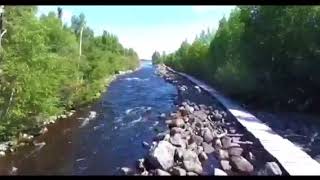 Rapids at Hatchet Lake Lodge