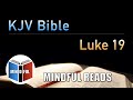 ✝️ Luke 19 - KJV Bible ▪️ Narrated with Meditation Music | 📖 Mindful Reads