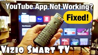 YouTube App Not Working on Vizio Smart TV? FIXED!