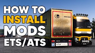 How to Install Mods in ETS2/ATS (2024)
