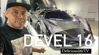 The Fully Carbon Fiber 2020 DEVEL Sixteen V8 Prototype