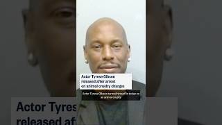 Actor Tyrese Gibson released after arrest on animal cruelty charges