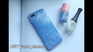 มาทำเคสโทรศัพท์เก่าให้ไฉไลกว่าเดิม : How to Easy DIY Case Phone by nail polish