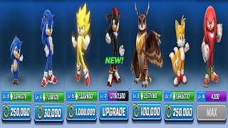 Sonic Forces Mobile Playing as All Movie Characters: Baby, Teen, MSS, Longclaw, Tails, Shadow, Knuck