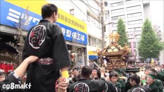 平成28年 三崎稲荷神社例大祭 西神田町会着興