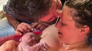Positive Natural Birth Story of our First Born | A water birth at a rural hospital in Australia