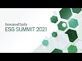 InvestorDaily ESG Summit 2021