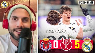 Club Deportivo Minera 0 - 5 Real Madrid, Post-game, Copa del Rey 2024 - 2025