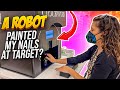 A Robot Painted My Nails at Target?!  Unsponsored Clockwork Manicure Review