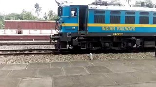 Goods Train passing Edappally Railway station ,Kochi