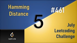 Hamming Distance | Day 5 | Brian Kernighan's [ July LeetCoding Challenge ] [ Leetcode #461] [ 2020 ]