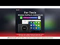 carlinkit wireless carplay android auto for tesla model 3 model x y model s auto connect siri voice