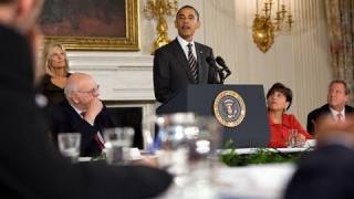 President Obama Meets with Economic Recovery Advisory Board
