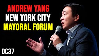 Andrew Yang at the District Council 37 NYC Mayoral Forum | January 25th 2021