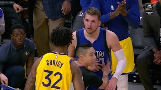 Luka Doncic And Marquese Chriss Nearly Come To Blows With Each Other