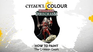 How to Paint: The Crimson Court