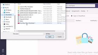 Microsoft Teams - How to Add Class Materials