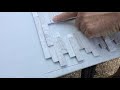 how to install kitchen counter top backsplash self adhesive ceramic speed tiles video 3