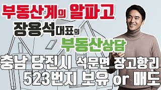 충남 당진시 석문면 장고항리 523번지 보유  or 매도