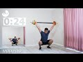 15 min hiit pump barbell workout follow along full body routine