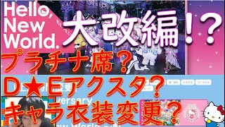 Hello, New World　改変まとめ動画+感想　【サンリオピューロランド】