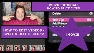 HOW TO EDIT VIDEOS IN iMOVIE: PART 1 - SPLIT AND DELETE CLIPS!
