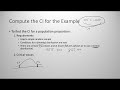 Statistics: Estimating a Population Proportion and Finding a Confidence Interval (part 1)