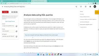 [NEW] - Analyzing Billing Data with BigQuery - [GSP621]