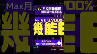 月利3,700%達成実績！初心者でも500円から始められるFX自動売買「ゴールドEA」億トレーダーも誕生しました！ #自動売買ツール #副業稼ぐ