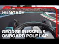 George Russell's Onboard Pole Lap | 2022 Hungarian Grand Prix | Pirelli