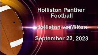 Football: Holliston vs Milton