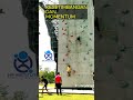 WALL CLIMBING PURBALINGGA - Kesetimbangan dan Momentum Panjat Tebing #shorts #wallclimbing