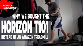 Real Review | Why We Bought The Horizon T101 Treadmill Over Treadmills from Amazon 2021