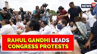 National Herald Case: Rahul Gandhi Leads Congress' Stir Against ED Grilling Of Sonia Gandhi