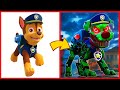 PAW PATROL as ZOMBIE ROBOT - All Characters