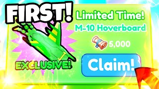 ⭐🥳 I Got 5,000 SCROLLS \u0026 Got 1ST *M-10 HOVERBOARD* In Pet Simulator X!