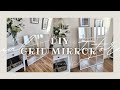 CHEAP DIY MIRROR TUTORIAL | DIY INDUSTRIAL GRID MIRROR | IKEA HACKS 2023 | CHEAP DIY WALL MIRROR