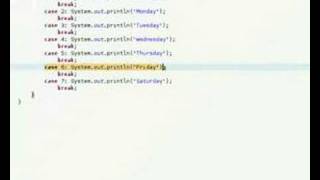 Java Video Tutorial 14: Switch Statements (Pt 1 of 2)