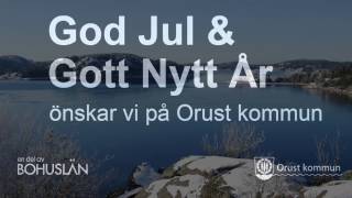 God jul från Orust - en del av Bohuslän
