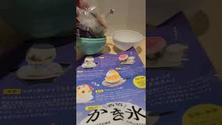 ♡食物扭蛋開箱♡ 日本名店刨冰模型