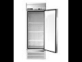 Maxx Cold MXSF-23FD One 1 Door Reach-In Upright Commercial NSF Stainless Steel Freezer