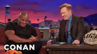 Why Daniel Cormier Almost Cancelled His CONAN Appearance | CONAN on TBS