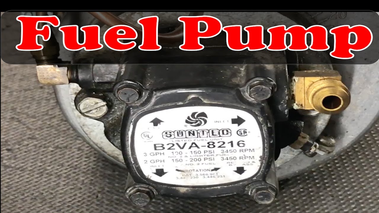 Suntec B2VA-8216 - BURNER FUEL PUMP - YouTube