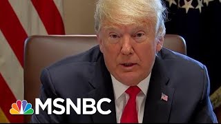 President Trump Extends Condolences On The Passing Of Aretha Franklin | Andrea Mitchell | MSNBC
