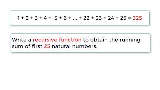 C Program To Find Sum of Natural Numbers Using Recursion
