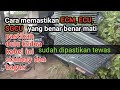 memastikan ECU, ECM, SGCU mati