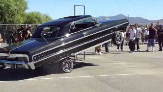 Lowrider Hop contest at Soboba Casino Car Show