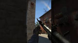 CSGO Inferno A Site Flash from Boiler (128T)