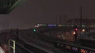 MTA NYC Subway 6 train arriving at Whitlock Ave