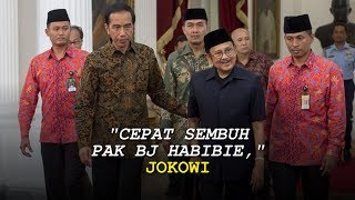 Kesehatan BJ Habibie Menurun, Jokowi Kirim Tim Dokter Kepresidenan ke Jerman